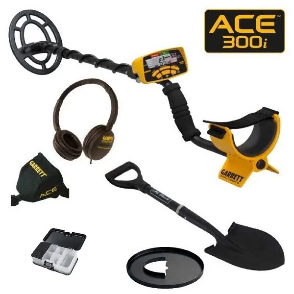 Metal Detector ACE 300i Garrett kit with shovel