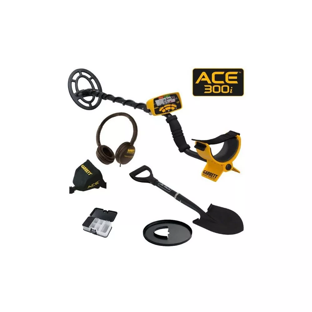 Metal Detector ACE 300i Garrett kit con pala