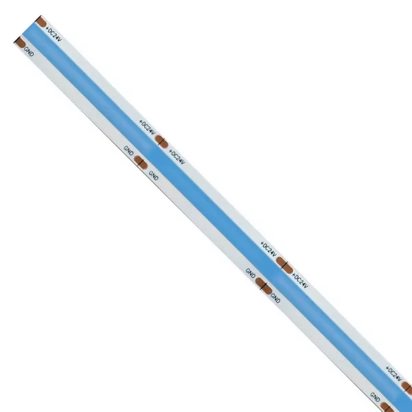 IP20 COB blue LED strip 24V