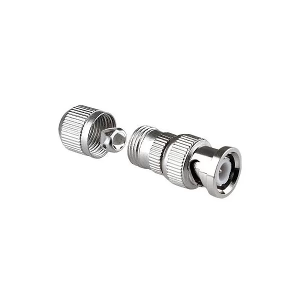 Screw mount BNC plug