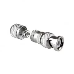 Screw mount BNC plug