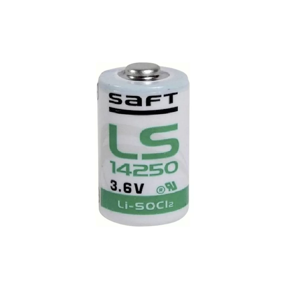 Batteria litio 1/2AA 3.6V 1.2A LS14250 SAFT