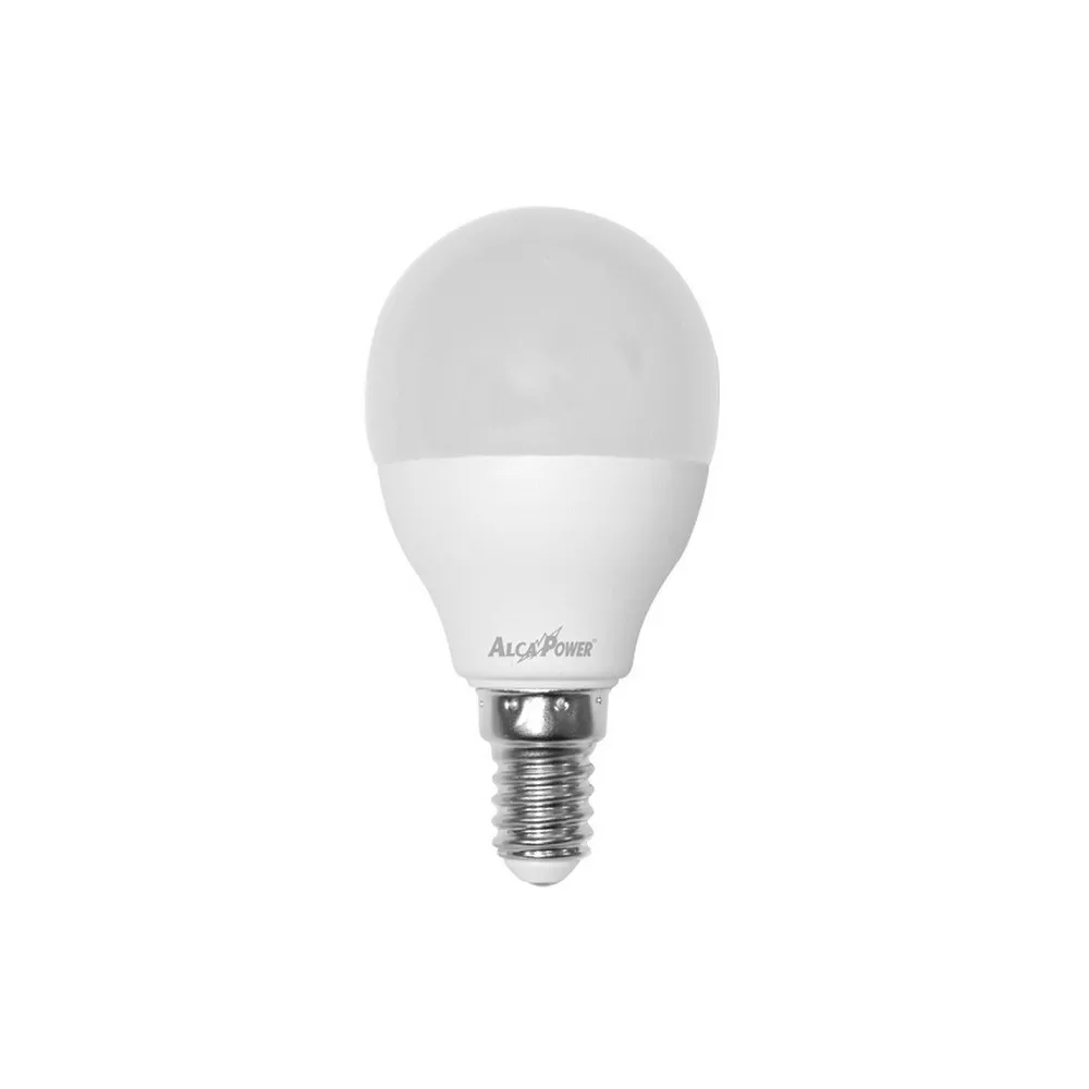Lampada LED mini sfera 8W E14 luce calda alta potenza