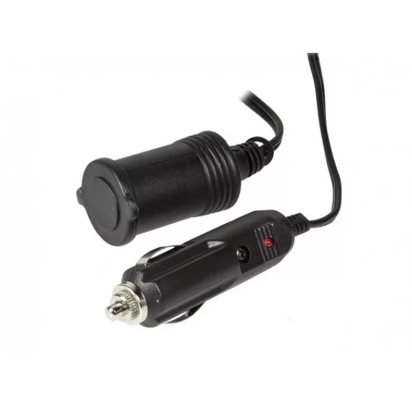 2.5mt cigarette lighter extension with extendable cable