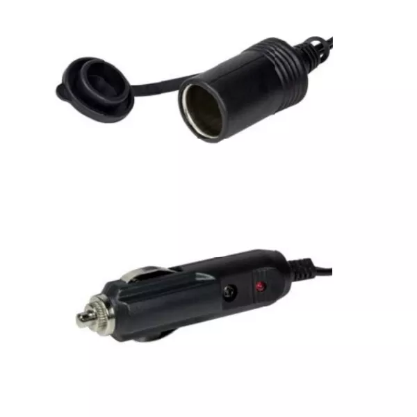 2.5mt cigarette lighter extension with extendable cable