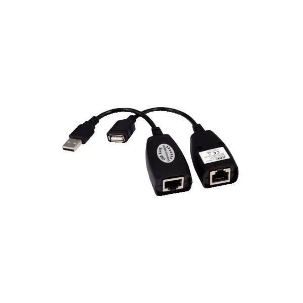 Estensore USB 2.0 su cavo di rete RJ45