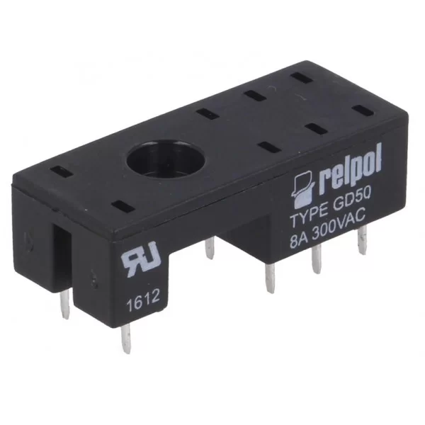 Relpol 2 changeover relay socket