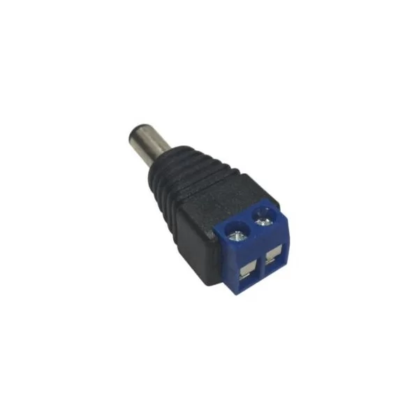 DC 5.5x2.1 socket with screw terminal