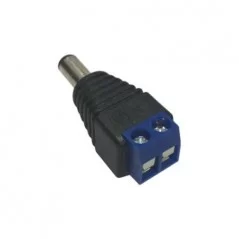 DC 5.5x2.1 socket with screw terminal