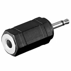 Adattatore jack spina 2.5mm mono presa 3.5mm mono