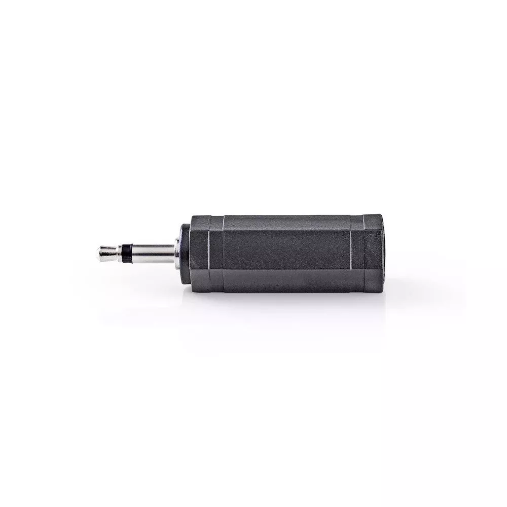 Adattatore jack maschio 3.5mm mono - femmina 6.3mm stereo