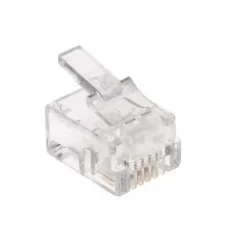 Telephone plug RJ11 6P4C