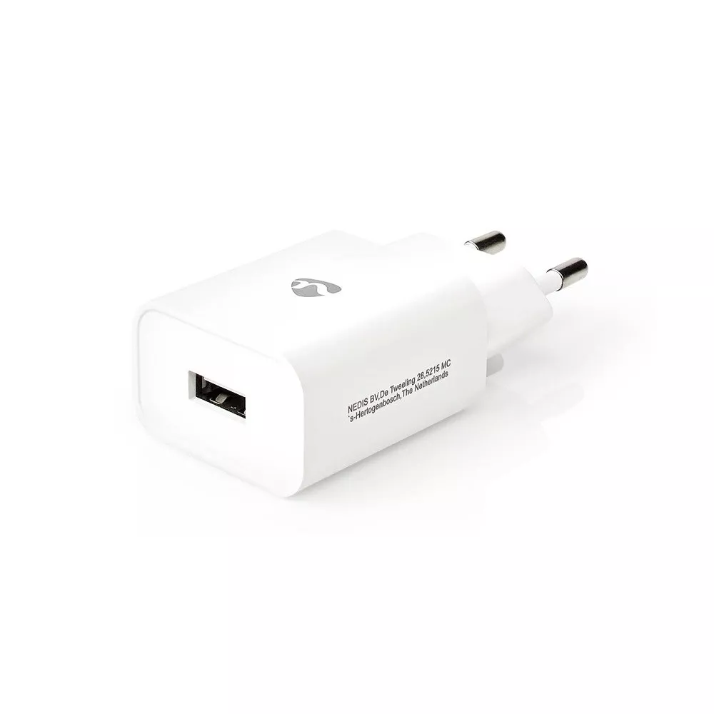 Alimentatore USB 5V 2.4A bianco