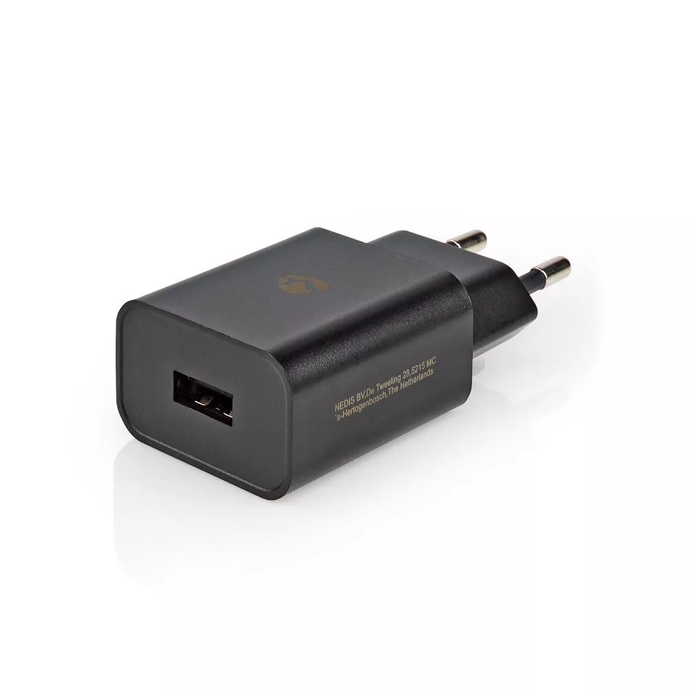 Alimentatore USB 5V 2.4A nero