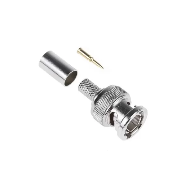 Crimp BNC plug for RG59