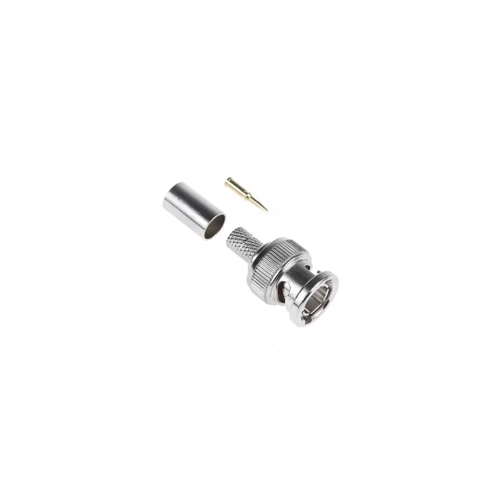 Crimp BNC plug for RG59