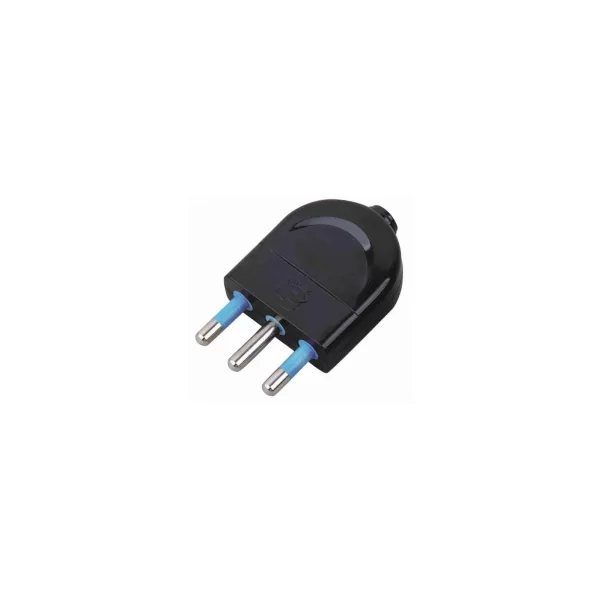 Spina elettrica 16A nera
