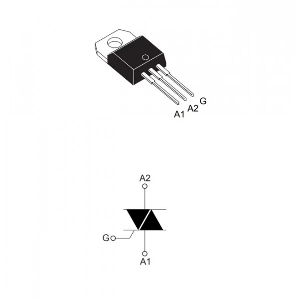 Triac BTA16-600