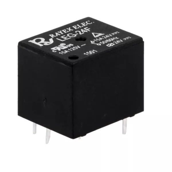 Relay 24V 15A 1 change LEG-24F