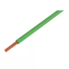 Cavo elettrico 1x0.50mm verde H05V-K