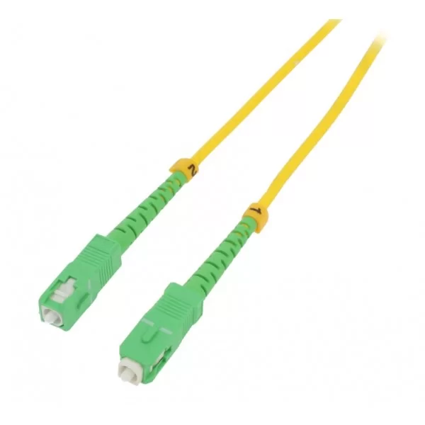 Cavetto in fibra ottica SC/APC - SC/APC 2mt