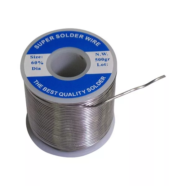 Tin in packs of 500 grams 1mm 60/40