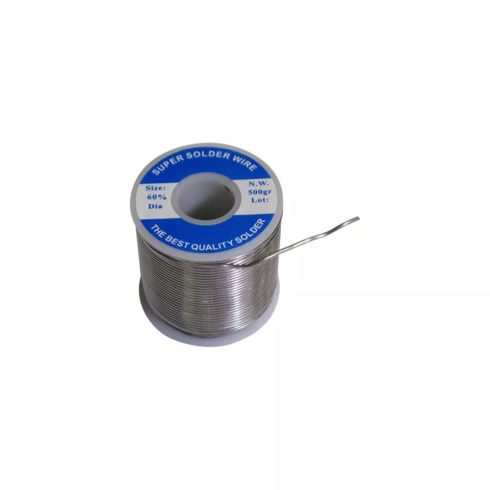 Tin in packs of 500 grams 1mm 60/40