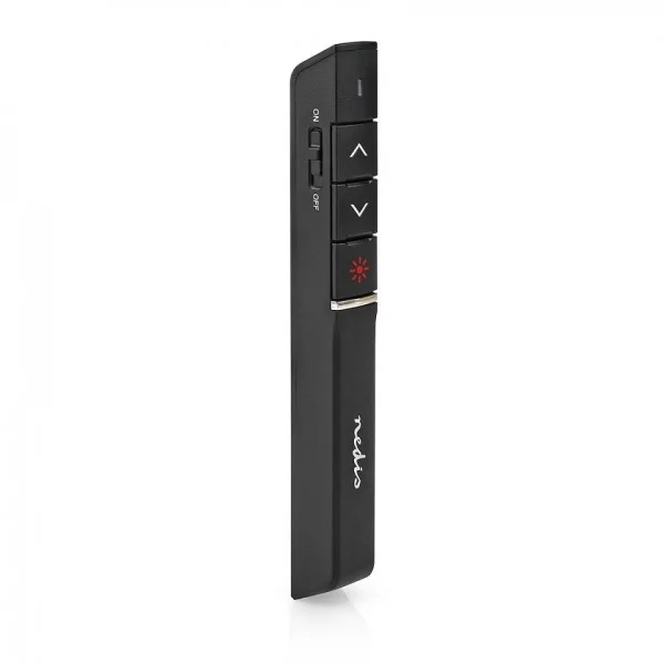 Laser pointer for presentations with USB