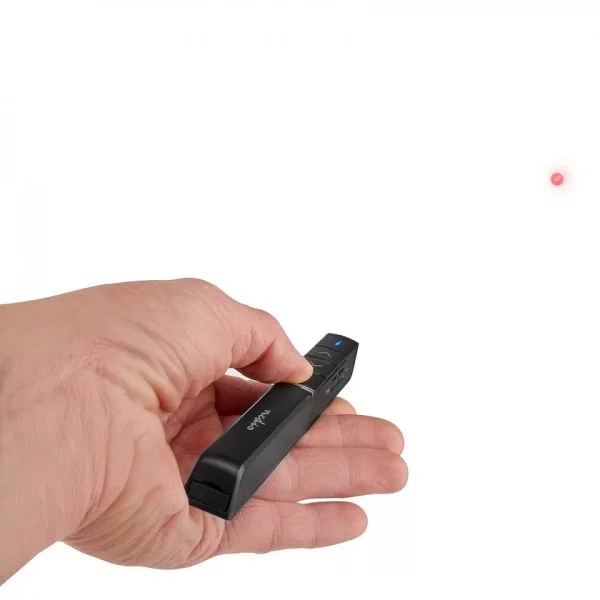 Laser pointer for presentations with USB