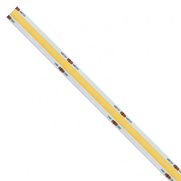Striscia LED IP20 COB bianco naturale 12V