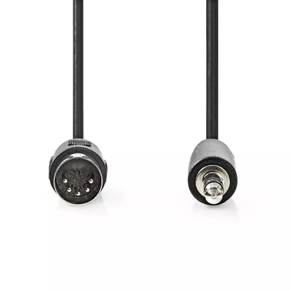 Audio cable 3.5mm stereo male - din 5 pole male 1mt