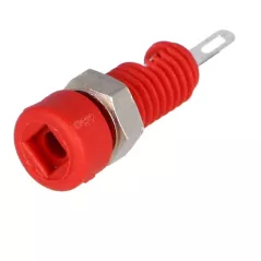 Boccola 2mm rossa da pannello MBI-1-RT