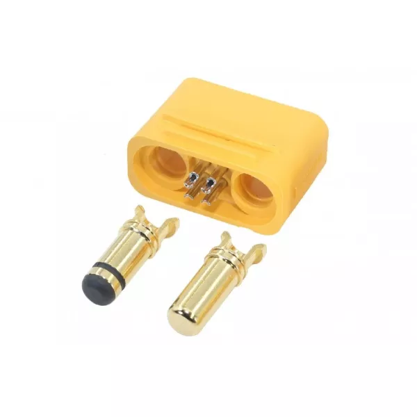 Male AS150U-M 2-pole DC power supply connector Amass